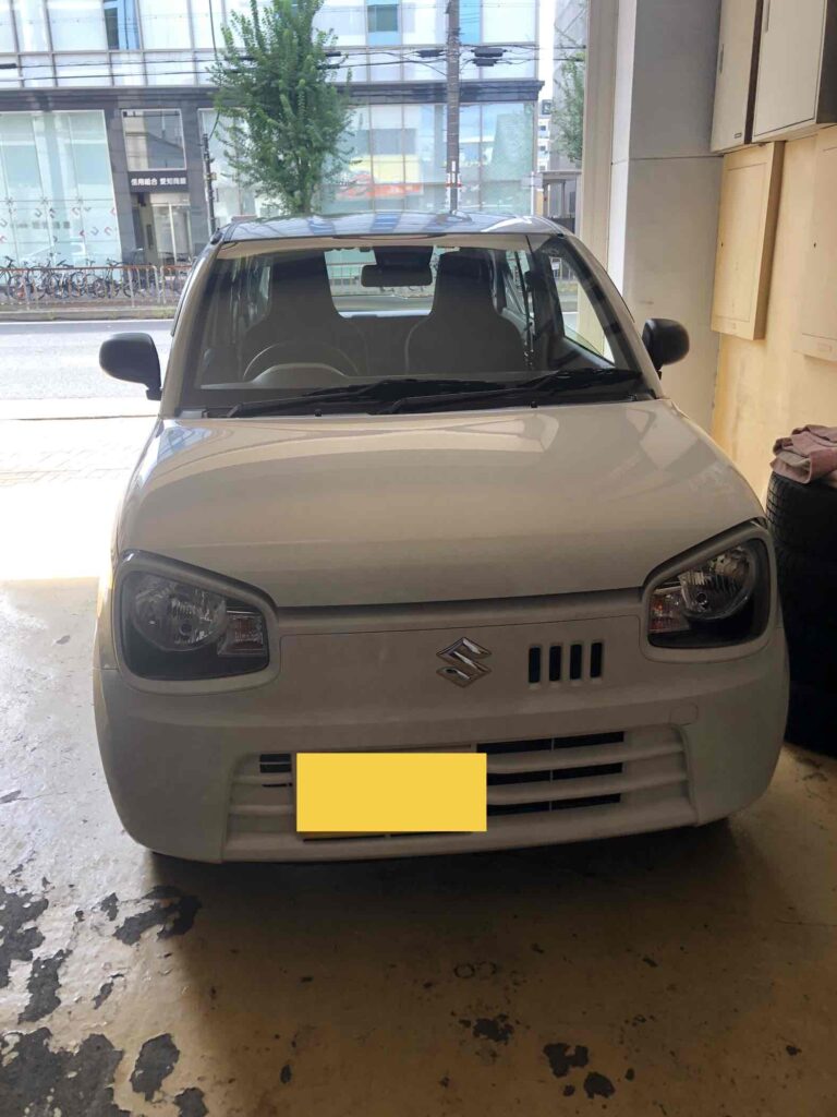 名古屋市中村区名駅5分！Google評価4.3スズキアルト5Dの車検【即日車検】 | ライン自動車工業株式会社